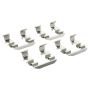 MPA 1003-1397BC Quality-Built Black Series Ceramic Brake Pads w/ Hardware