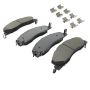 MPA 1003-1399M Quality-Built Black Series Semi-Metallic Brake Pads w/ Hardware