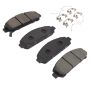 MPA 1003-1401M Quality-Built Black Series Semi-Metallic Brake Pads w/ Hardware