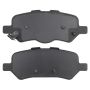 MPA 1003-1402C Quality-Built Black Series Ceramic Brake Pads w/ Hardware