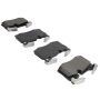 MPA 1003-1403M Quality-Built Black Series Semi-Metallic Brake Pads
