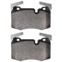 MPA 1003-1403M Quality-Built Black Series Semi-Metallic Brake Pads
