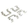 MPA 1003-1404C Quality-Built Black Series Ceramic Brake Pads w/ Hardware