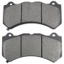 MPA 1003-1405AM Quality-Built Black Series Semi-Metallic Brake Pads w/ Hardware