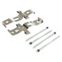 MPA 1003-1405AM Quality-Built Black Series Semi-Metallic Brake Pads w/ Hardware