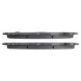 MPA 1003-1405AM Quality-Built Black Series Semi-Metallic Brake Pads w/ Hardware