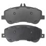 MPA 1003-1406C Quality-Built Black Series Ceramic Brake Pads w/ Hardware