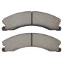 MPA 1003-1411C Quality-Built Black Series Ceramic Brake Pads w/ Hardware