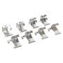 MPA 1003-1411C Quality-Built Black Series Ceramic Brake Pads w/ Hardware
