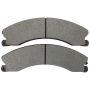 MPA 1003-1411M Quality-Built Black Series Semi-Metallic Brake Pads w/ Hardware