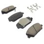 MPA 1003-1413C Quality-Built Black Series Ceramic Brake Pads w/ Hardware