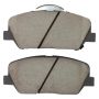 MPA 1003-1413C Quality-Built Black Series Ceramic Brake Pads w/ Hardware