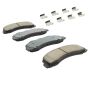 MPA 1003-1414C Quality-Built Black Series Ceramic Brake Pads w/ Hardware