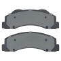 MPA 1003-1414C Quality-Built Black Series Ceramic Brake Pads w/ Hardware