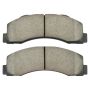 MPA 1003-1414C Quality-Built Black Series Ceramic Brake Pads w/ Hardware
