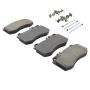 MPA 1003-1420C Quality-Built Black Series Ceramic Brake Pads w/ Hardware