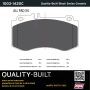 MPA 1003-1420C Quality-Built Black Series Ceramic Brake Pads w/ Hardware