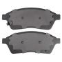 MPA 1003-1422C Quality-Built Black Series Ceramic Brake Pads w/ Hardware