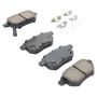 MPA 1003-1423C Quality-Built Black Series Ceramic Brake Pads w/ Hardware