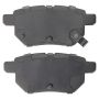 MPA 1003-1423C Quality-Built Black Series Ceramic Brake Pads w/ Hardware