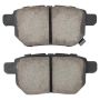 MPA 1003-1423C Quality-Built Black Series Ceramic Brake Pads w/ Hardware