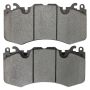 MPA 1003-1426C Quality-Built Black Series Ceramic Brake Pads w/ Hardware