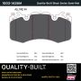 MPA 1003-1426M Quality-Built Black Series Semi-Metallic Brake Pads w/ Hardware