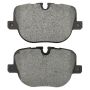 MPA 1003-1427M Quality-Built Black Series Semi-Metallic Brake Pads w/ Hardware