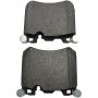 MPA 1003-1429M Quality-Built Black Series Semi-Metallic Brake Pads