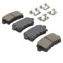MPA 1003-1430AC Quality-Built Black Series Ceramic Brake Pads w/ Hardware