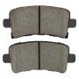 MPA 1003-1430AC Quality-Built Black Series Ceramic Brake Pads w/ Hardware