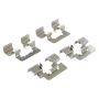 MPA 1003-1430AC Quality-Built Black Series Ceramic Brake Pads w/ Hardware