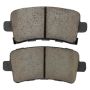 MPA 1003-1430BC Quality-Built Black Series Ceramic Brake Pads w/ Hardware