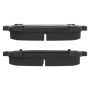 MPA 1003-1430C Quality-Built Black Series Ceramic Brake Pads w/ Hardware