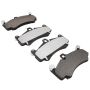 MPA 1003-1431M Quality-Built Black Series Semi-Metallic Brake Pads w/ Hardware