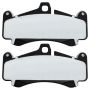 MPA 1003-1431M Quality-Built Black Series Semi-Metallic Brake Pads w/ Hardware