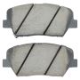 MPA 1003-1432C Quality-Built Black Series Ceramic Brake Pads w/ Hardware