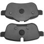 MPA 1003-1433C Quality-Built Black Series Ceramic Brake Pads w/ Hardware