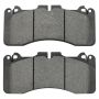 MPA 1003-1440M Quality-Built Black Series Semi-Metallic Brake Pads w/ Hardware