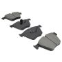 MPA 1003-1443M Quality-Built Black Series Semi-Metallic Brake Pads