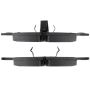 MPA 1003-1443M Quality-Built Black Series Semi-Metallic Brake Pads