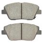 MPA 1003-1444C Quality-Built Black Series Ceramic Brake Pads w/ Hardware