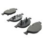 MPA 1003-1448M Quality-Built Black Series Semi-Metallic Brake Pads