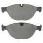MPA 1003-1448M Quality-Built Black Series Semi-Metallic Brake Pads
