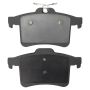 MPA 1003-1449M Quality-Built Black Series Semi-Metallic Brake Pads w/ Hardware