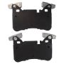 MPA 1003-1450M Quality-Built Black Series Semi-Metallic Brake Pads