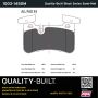MPA 1003-1450M Quality-Built Black Series Semi-Metallic Brake Pads