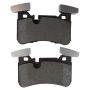 MPA 1003-1450M Quality-Built Black Series Semi-Metallic Brake Pads