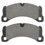 MPA 1003-1452M Quality-Built Black Series Semi-Metallic Brake Pads w/ Hardware