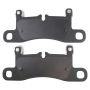 MPA 1003-1453C Quality-Built Black Series Ceramic Brake Pads w/ Hardware